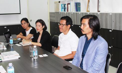 Tiếp đoàn Trường Kiến trúc và Thiết kế Montfort del Sario (Thái Lan)