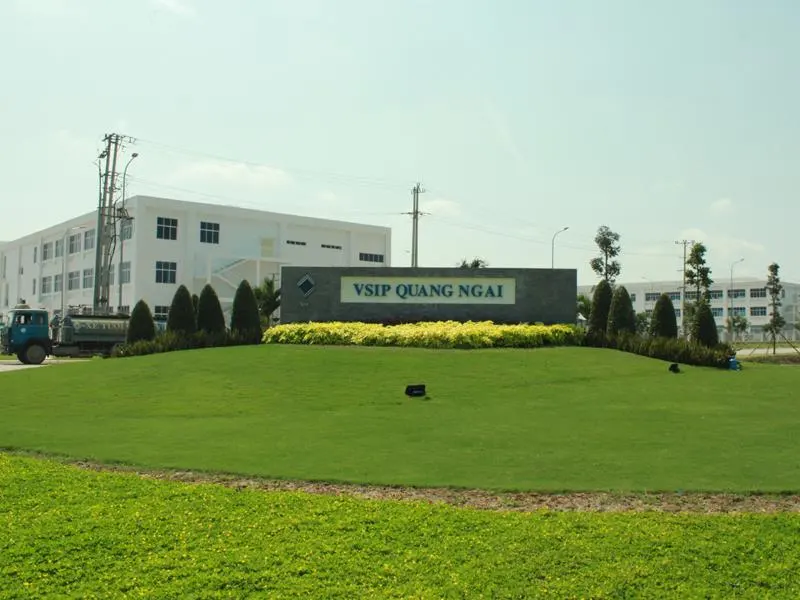 VSIP góp phần thực hiện chiến lược tăng trưởng xanh của Quảng Ngãi