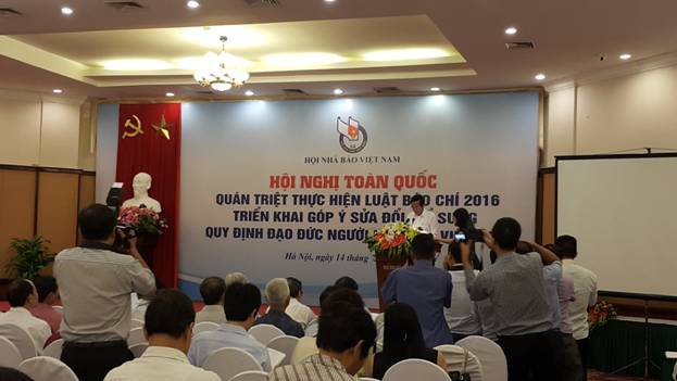Sửa đổi quy định đạo đức của người làm báo Việt Nam