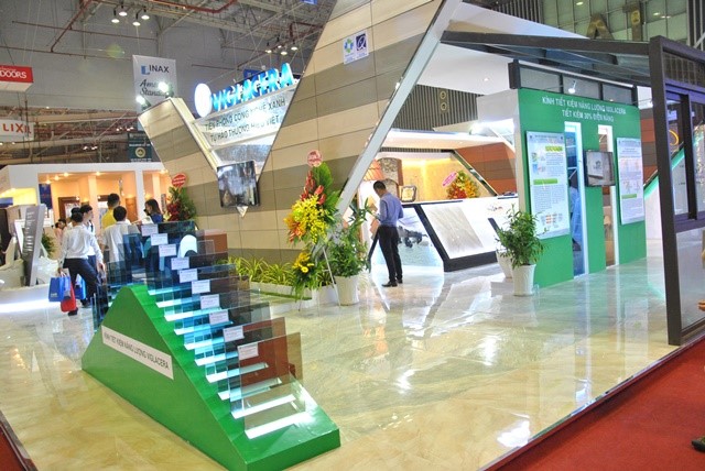 Dấu ấn công nghệ Kính tiết kiệm năng lượng Viglacera tại Vietbuild Tp Hồ Chí Minh