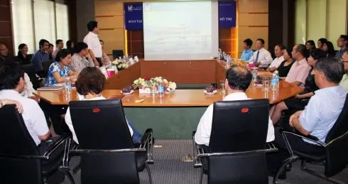 Hội nghị tổng kết Chương trình tiên tiến ngành Thiết kế đô thị