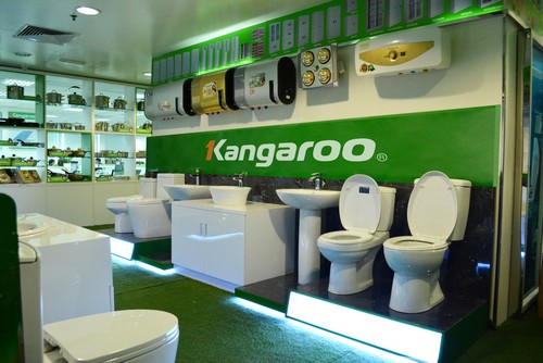 Ra mắt thiết bị sứ vệ sinh mang thương hiệu Kangaroo