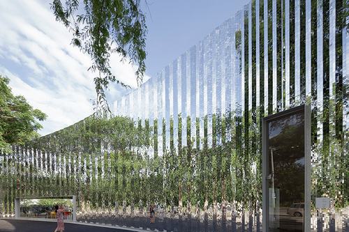 Bảo tàng nghệ thuật với thiết kế ấn tượng từ hàng ngàn tấm gương