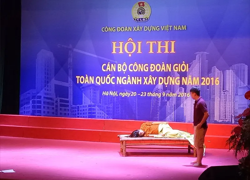 Khai mạc Hội thi cán bộ công đoàn giỏi ngành xây dựng năm 2016