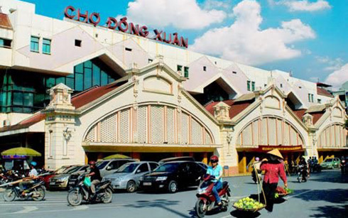 Quận Hoàn Kiếm có ý tưởng xây mới chợ Đồng Xuân 4 tầng nổi, 5 tầng hầm
