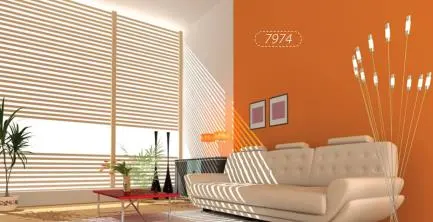 Không gian sống thêm lãng mạn nhờ sơn màu mùa thu