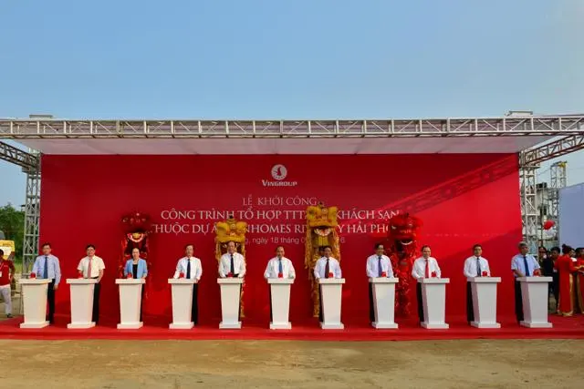 Vingroup khởi công tòa tháp 45 tầng thuộc KĐT Vinhomes Riva City