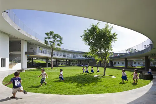 Thực trạng quy hoạch – kiến trúc nhà trẻ, mẫu giáo, trường mầm non ở Việt Nam và kinh nghiệm quốc tế