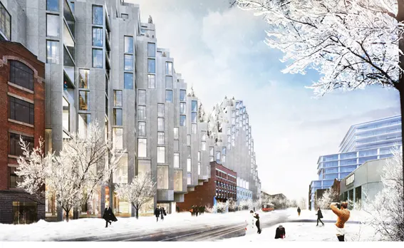 Dự án KING STREET WEST (Manchester, Anh) do KTS Bjarke Ingels Công ty BIG (NaUy) thiết kế