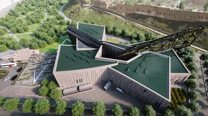 Daniel Libeskind công bố thiết kế bảo tàng Kurdistan ở thành phố Erbil, Iraq