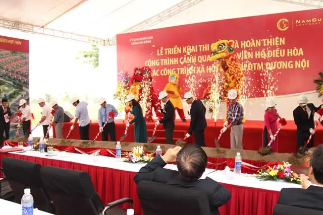 Nam Cường đầu tư 400 tỷ đồng để hoàn thiện khu đô thị mới Dương Nội