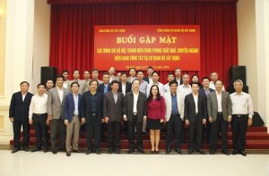 Bộ Xây dựng gặp mặt kỷ niệm ngày Quân đội nhân dân Việt Nam