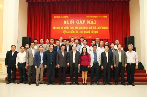 Bộ Xây dựng gặp mặt kỷ niệm ngày Quân đội nhân dân Việt Nam