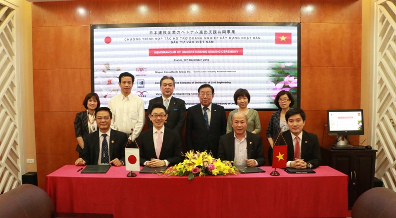 Hợp tác hỗ trợ doanh nghiệp xây dựng Nhật Bản triển khai vào Việt Nam