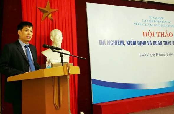 Hội thảo thí nghiệm, kiểm định và quan trắc công trình xây dựng