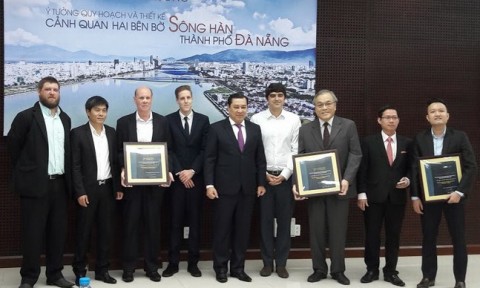 Đà Nẵng: Trao giải “Cuộc thi tuyển chọn Ý tưởng Quy hoạch và thiết kế cảnh quan hai bên bờ sông Hàn”