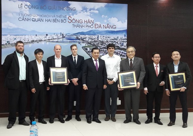 Đà Nẵng: Trao giải “Cuộc thi tuyển chọn Ý tưởng Quy hoạch và thiết kế cảnh quan hai bên bờ sông Hàn”