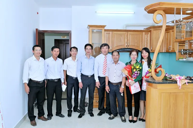 Hodeco khánh thành và bán giao chung cư Bình An