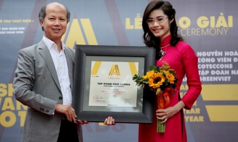 Tập đoàn Nam Cường xuất sắc nhận giải chủ đầu tư 2016