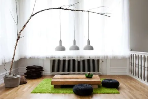 Các phòng khách Nhật không đắt tiền nhưng vẫn sang