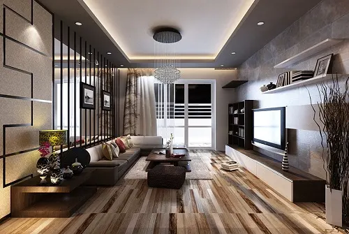 Những nguyên tắc khi kết hợp giữa sàn gỗ và đồ nội thất