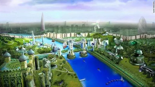 5 thiết kế thành phố không tưởng của tương lai
