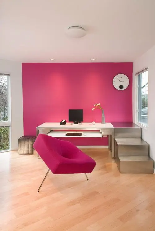 Nội thất “sang chảnh” với gam màu hồng Fuchsia