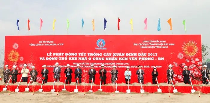 Viglacera xây nhà ở cho 4.000 công nhân khu công nghiệp Yên Phong