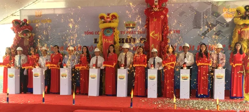 HUD khởi công xây dựng 664 căn nhà ở xã hội tại Nha Trang