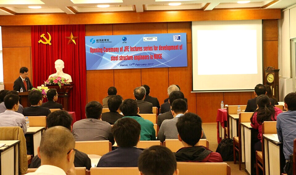 Đại học Xây dựng tiếp tục triển khai dự án mới với Tập đoàn Thép JFE Nhật Bản