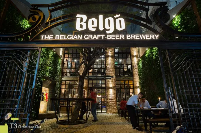 T3 Architecture Asia: thiết kế nội thất quán bia Bỉ Belgo
