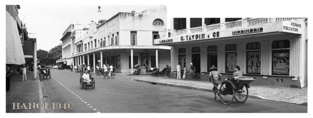 Quản lý vỉa hè xưa ở Hà Nội