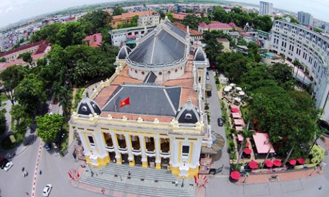 Nhà hát lớn Hà Nội sẽ được chỉnh trang thành công viên mở