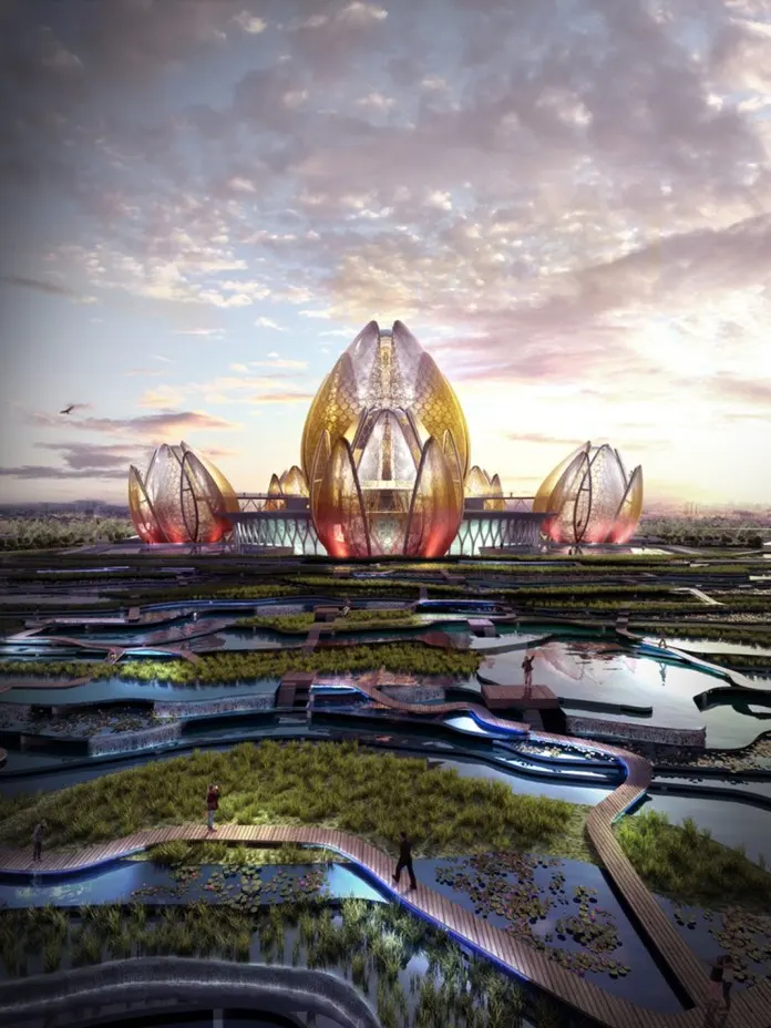 DeciBel lần đầu tiết lộ về hình tượng Quốc hoa Việt Nam qua công trình Hanoi Lotus Centre