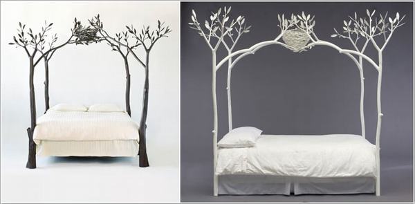 Thiết kế giường ngủ đẹp như trong chuyện cổ tích