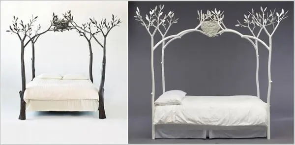 Thiết kế giường ngủ đẹp như trong chuyện cổ tích