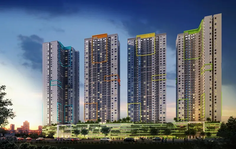 Cất nóc dự án Seasons Avenue tại Hà Nội