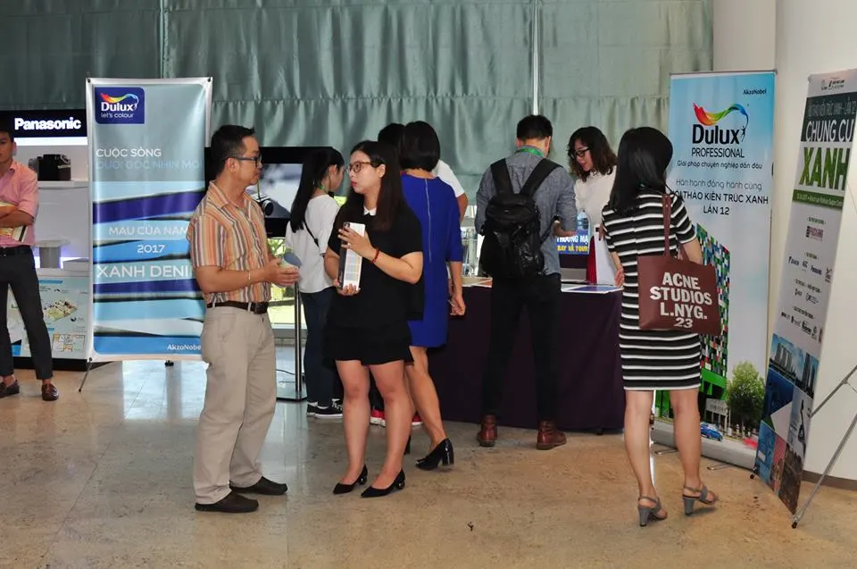 Gian hàng của AkzoNobel tại hội thảo