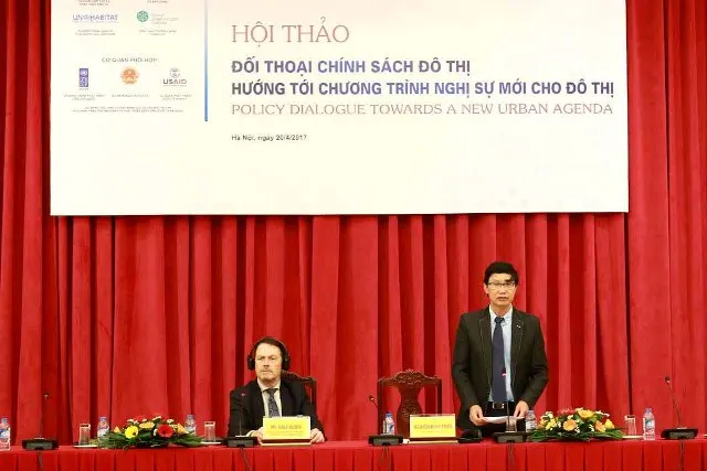 Hội thảo Đối thoại chính sách đô thị hướng tới chương trình nghị sự mới cho đô thị