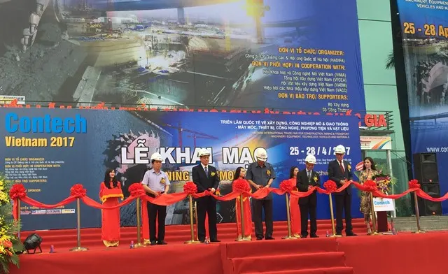Contech Vietnam 2017 giới thiệu nhiều sản phẩm ưu việt ngành Xây dựng