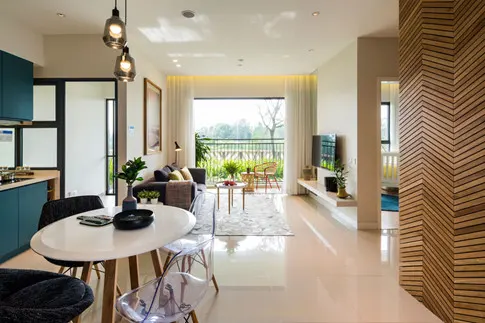 Nhà đẹp với màu của tự nhiên