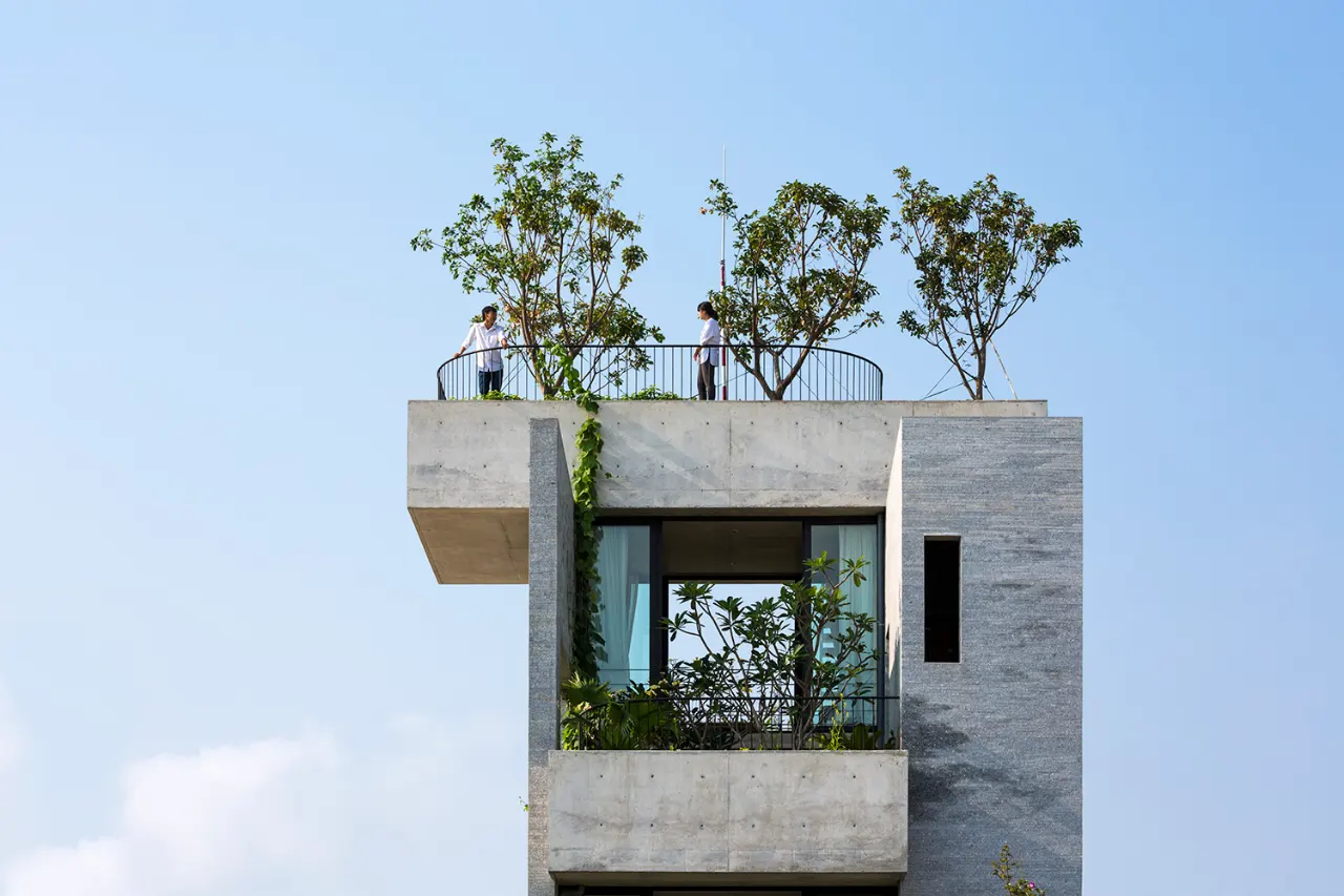 Công trình Bình House (KTS Võ Trọng Nghĩa), giải nhất hạng mục KTS trẻ, giải thưởng Spec Go Green 2016