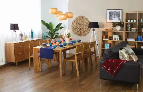Bộ sưu tập nội thất gỗ sồi của UMA