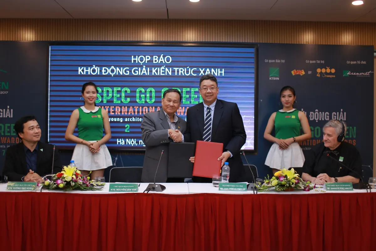 Giải Kiến trúc xanh quốc tế năm 2017 nâng tổng giá trị giải thưởng lên tới 1 tỷ đồng
