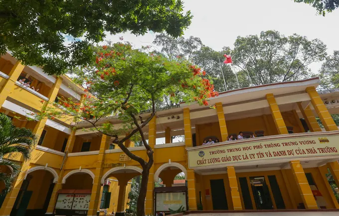 Ngôi trường kiến trúc Pháp từng là bệnh viện ở Sài Gòn