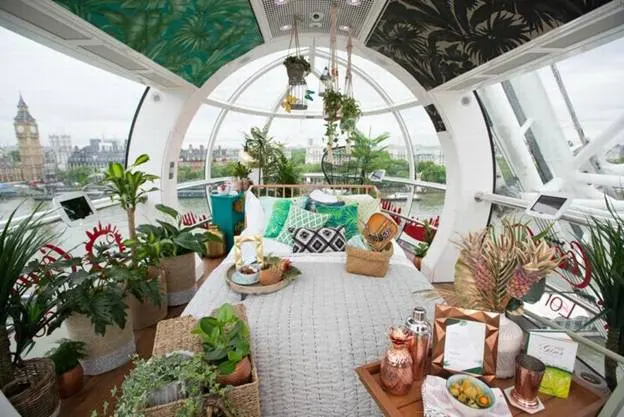 Ngôi nhà chuyển đổi London Eye lấy cảm hứng từ rừng nhiệt đới