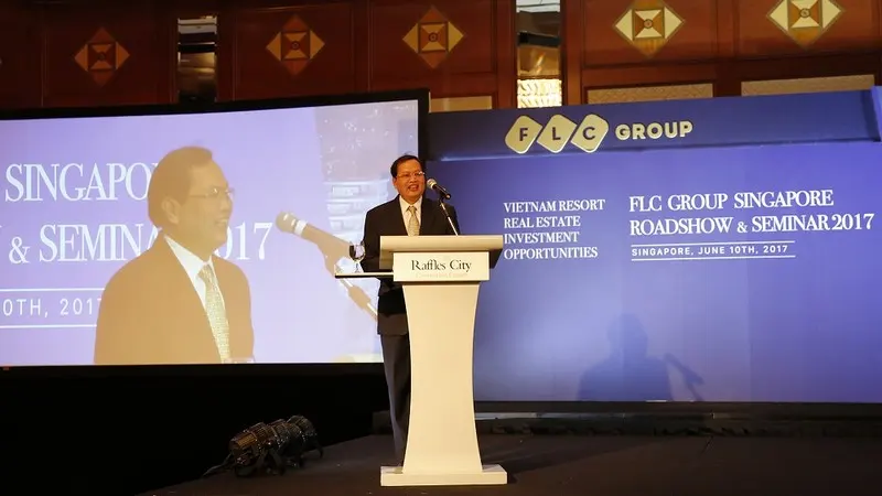 Roadshow tại Singapore, FLC công bố tái khởi động tiến trình niêm yết ở nước ngoài
