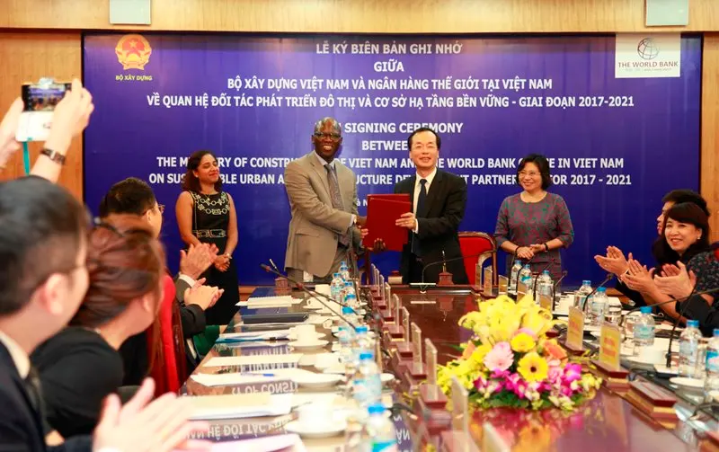 Bộ Xây dựng ký kết Biên bản ghi nhớ với Ngân hàng Thế giới