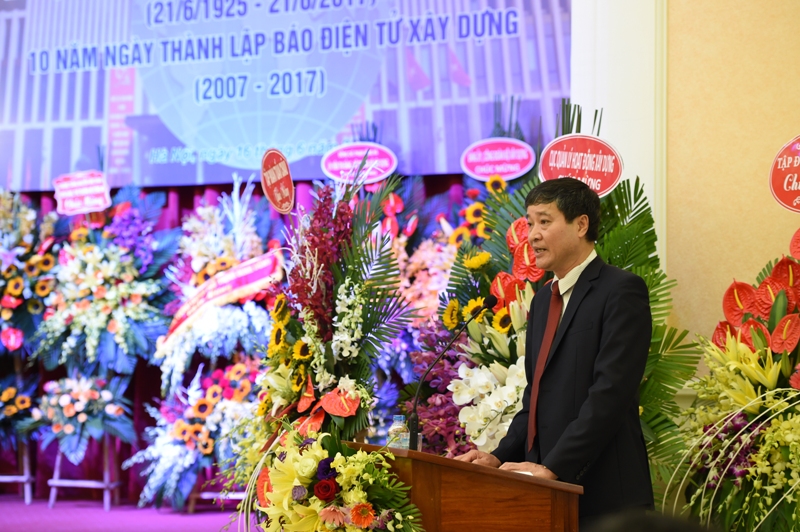 Báo điện tử Xây dựng kỷ niệm 10 năm ngày thành lập