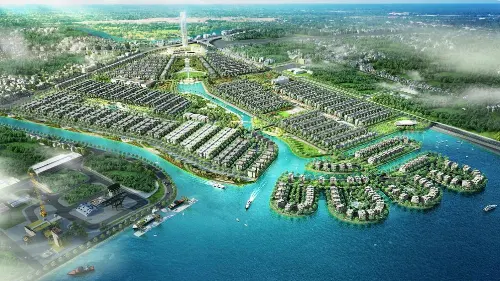 Mô hình Smart Land tự thiết kế, xây dựng tại Vinhomes Imperia
